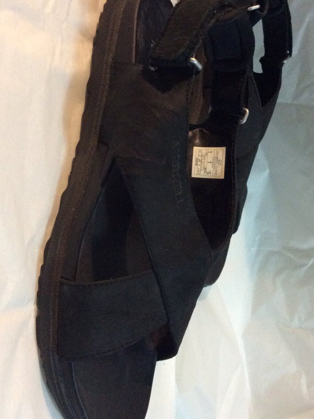 Merrell Around Town Sunvue Strap Sandals Black Size 8
